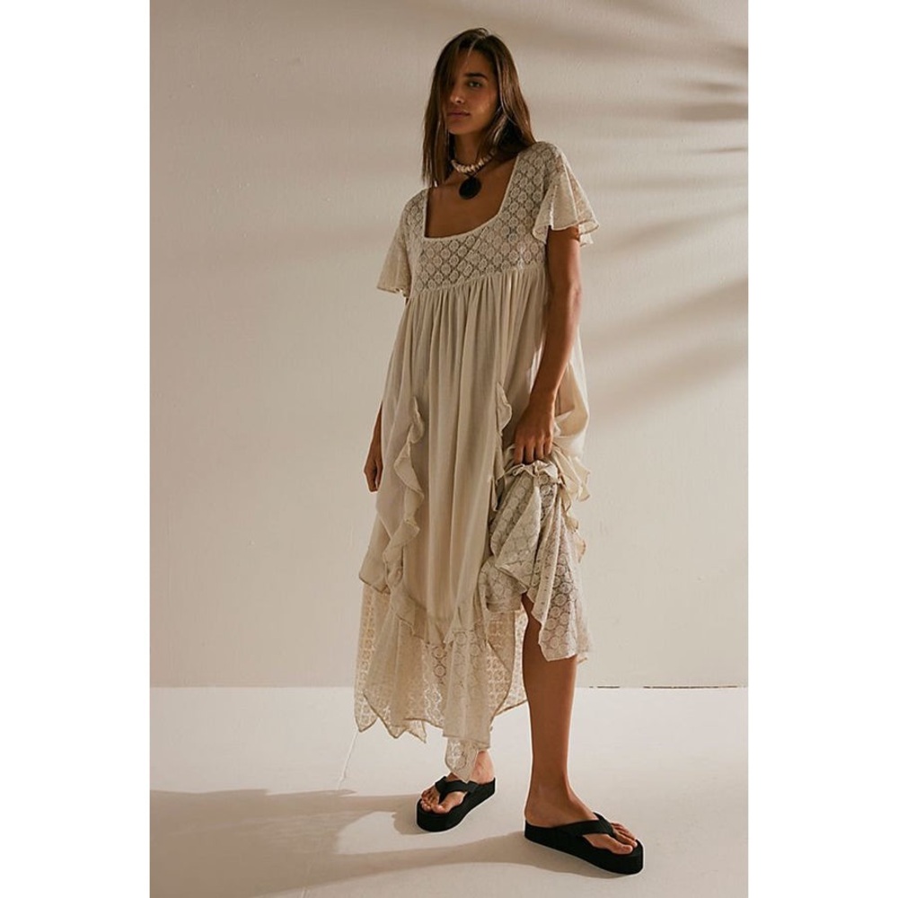 Free People / Free-est Bring The Romance Midi Dress
